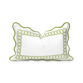 Scalloped - Embriodered Cushions Covers